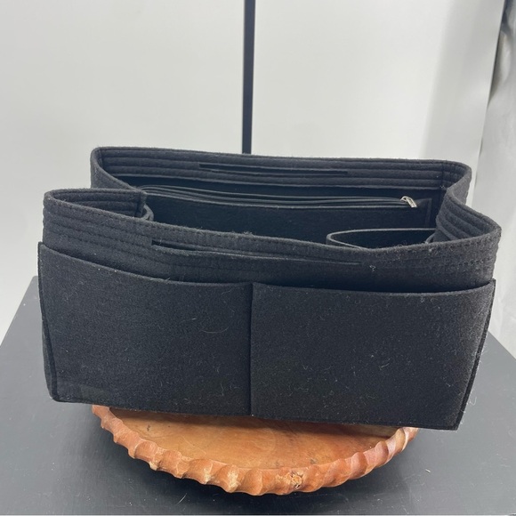 Kate Spade Washington Square Mega Sam Tote beige tan black wool - Picture 14 of 16